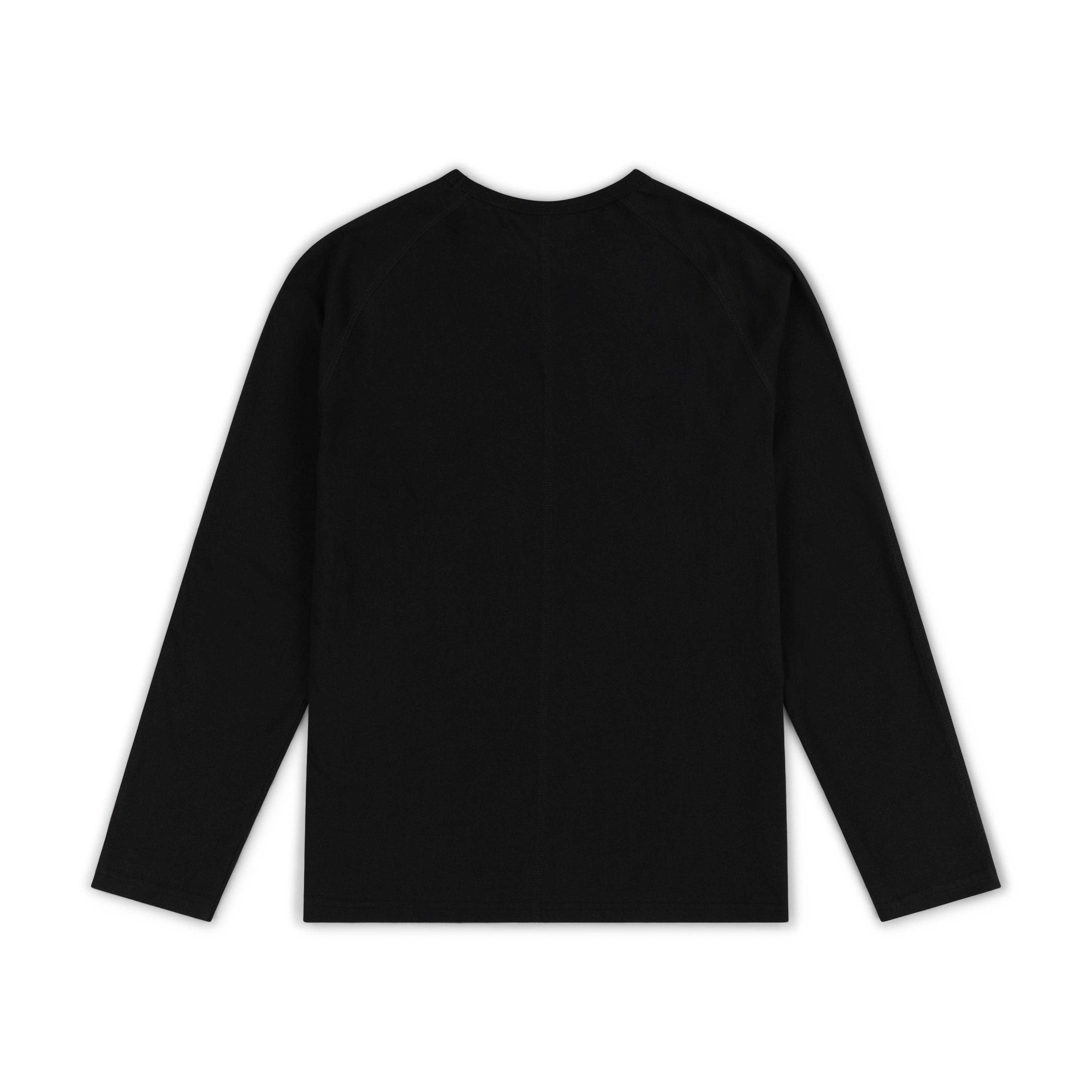 RAGLAN LONGSLEEVE - TRUE BLACK