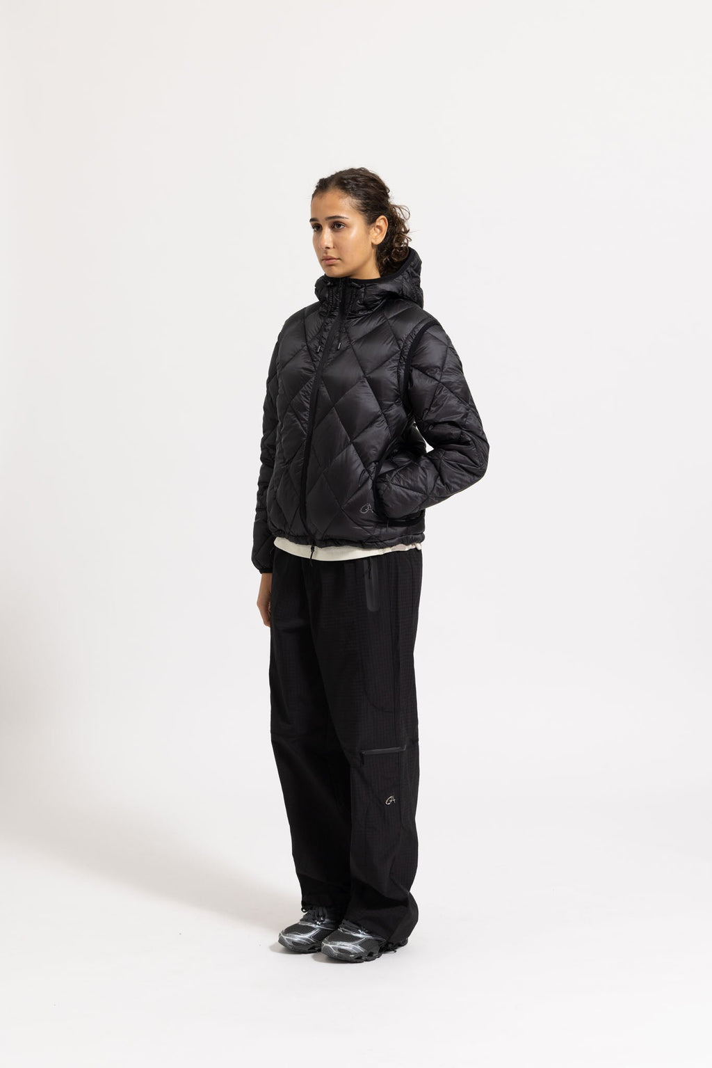 GA RIPSTOP STORMWEAVE TROUSERS - BLACK