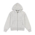 GA SIGNATURE ZIP-UP HOODIE - GREY