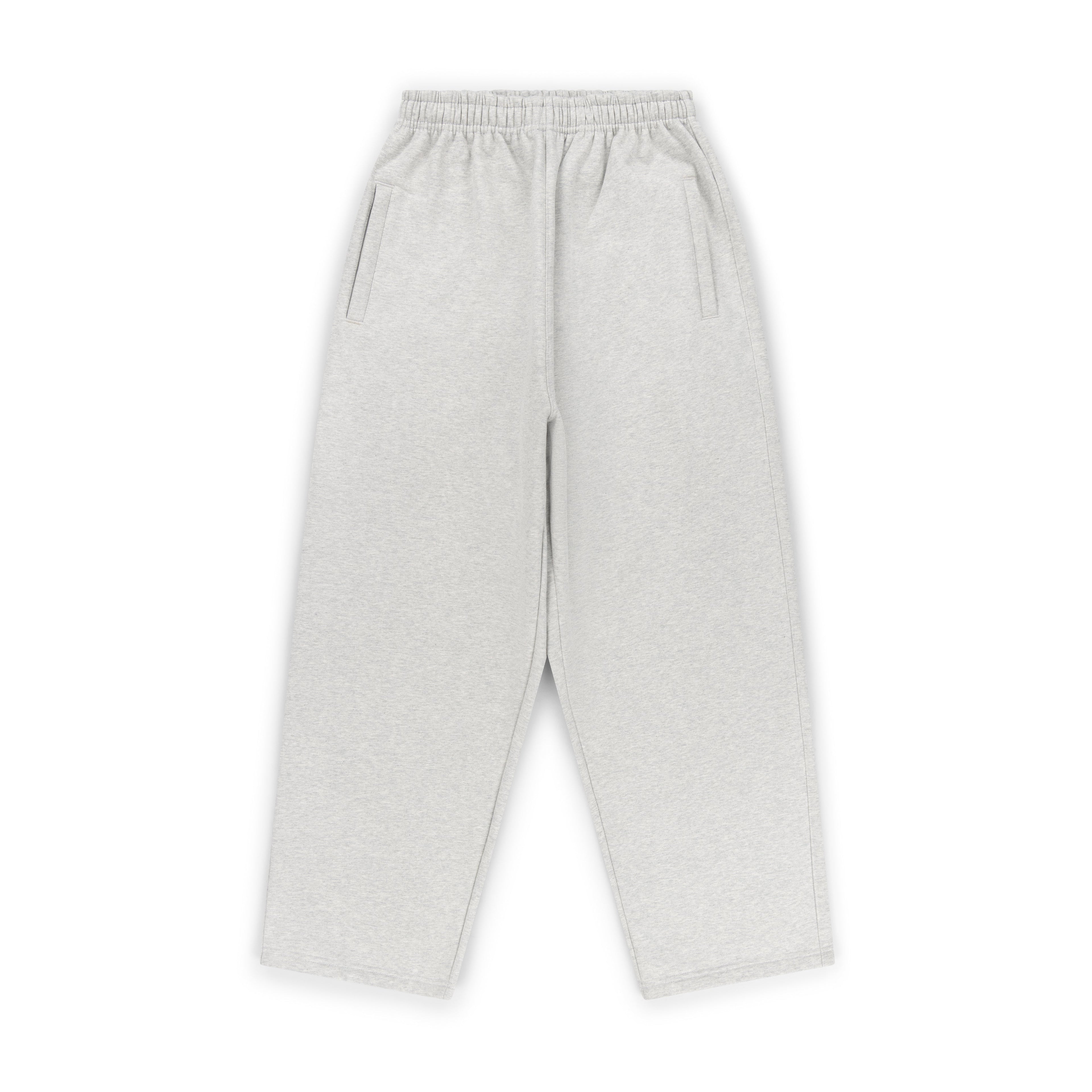 GA SIGNATURE UNCUFFED JOGGERS - GREY