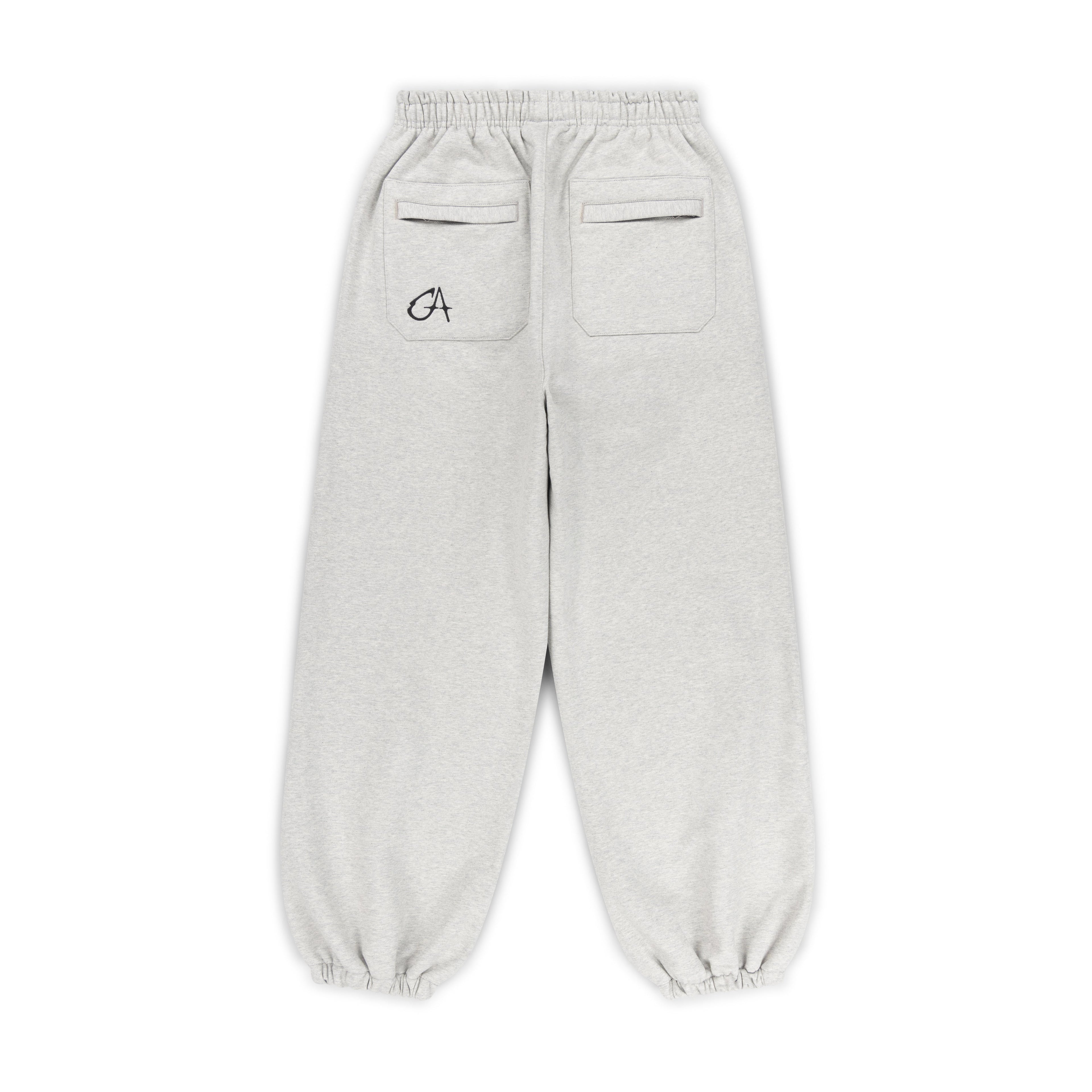 GA SIGNATURE CUFFED JOGGERS - GREY