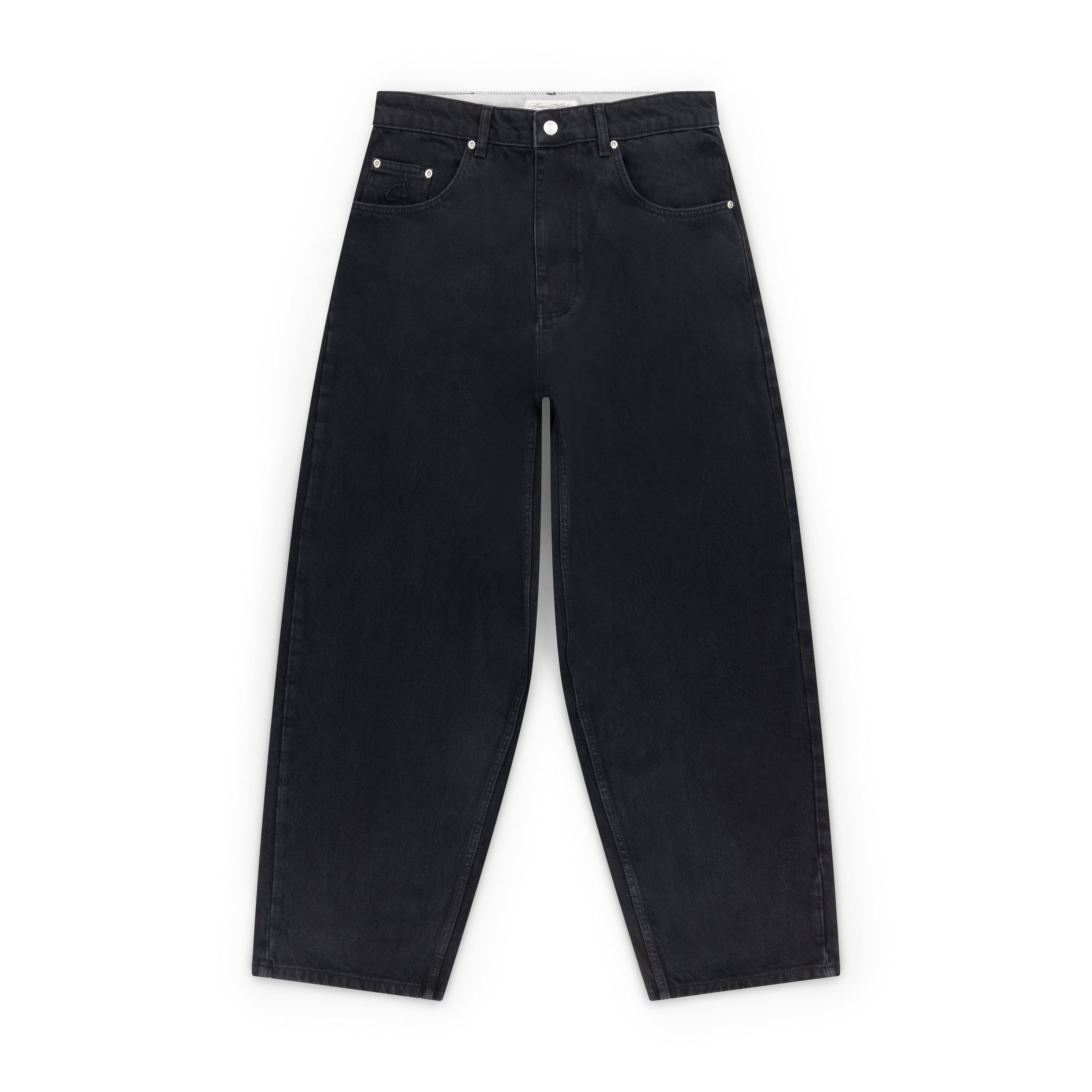 GA SIGNATURE DENIM JEANS - BLACK