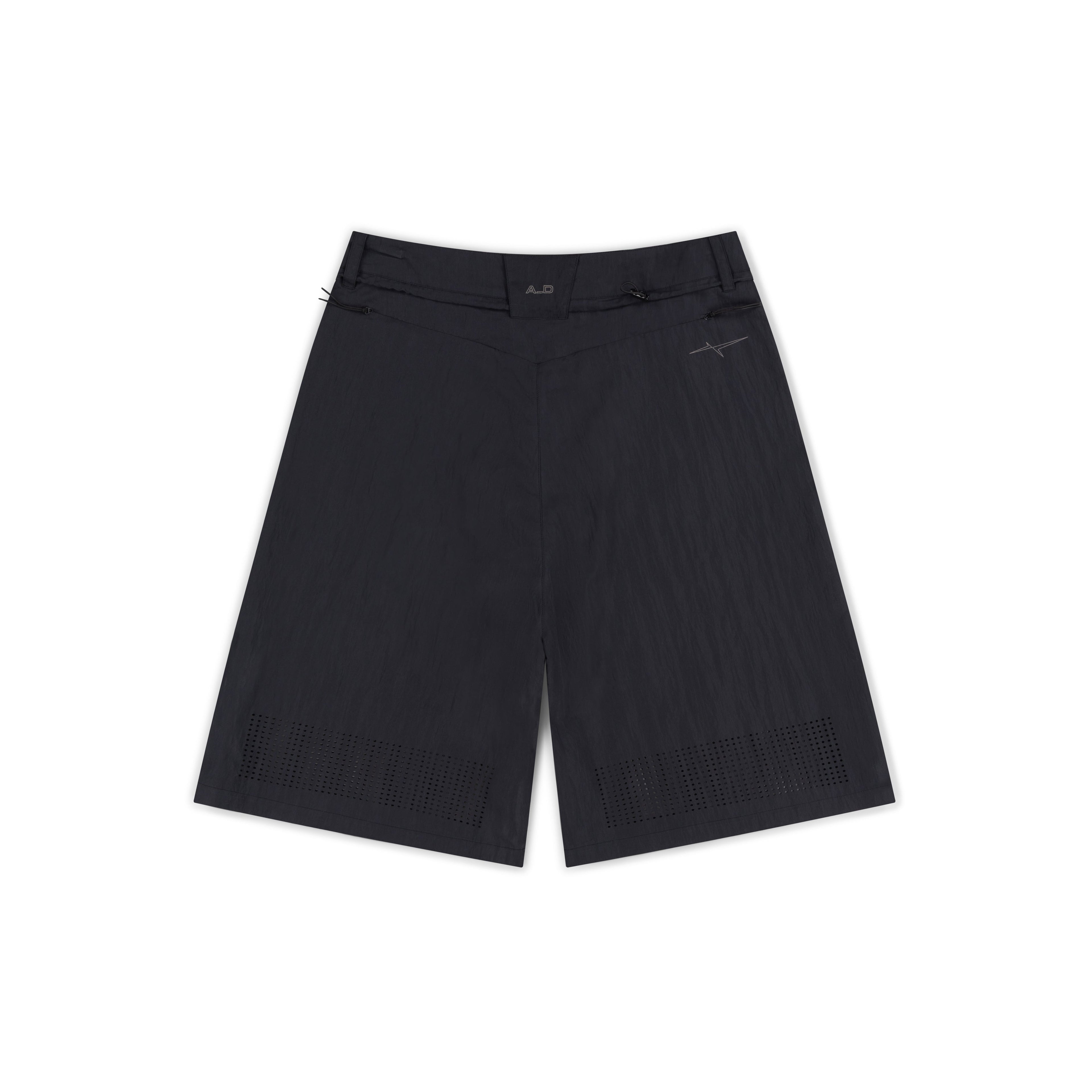 VENTILATED SHORTS - OBSIDIAN