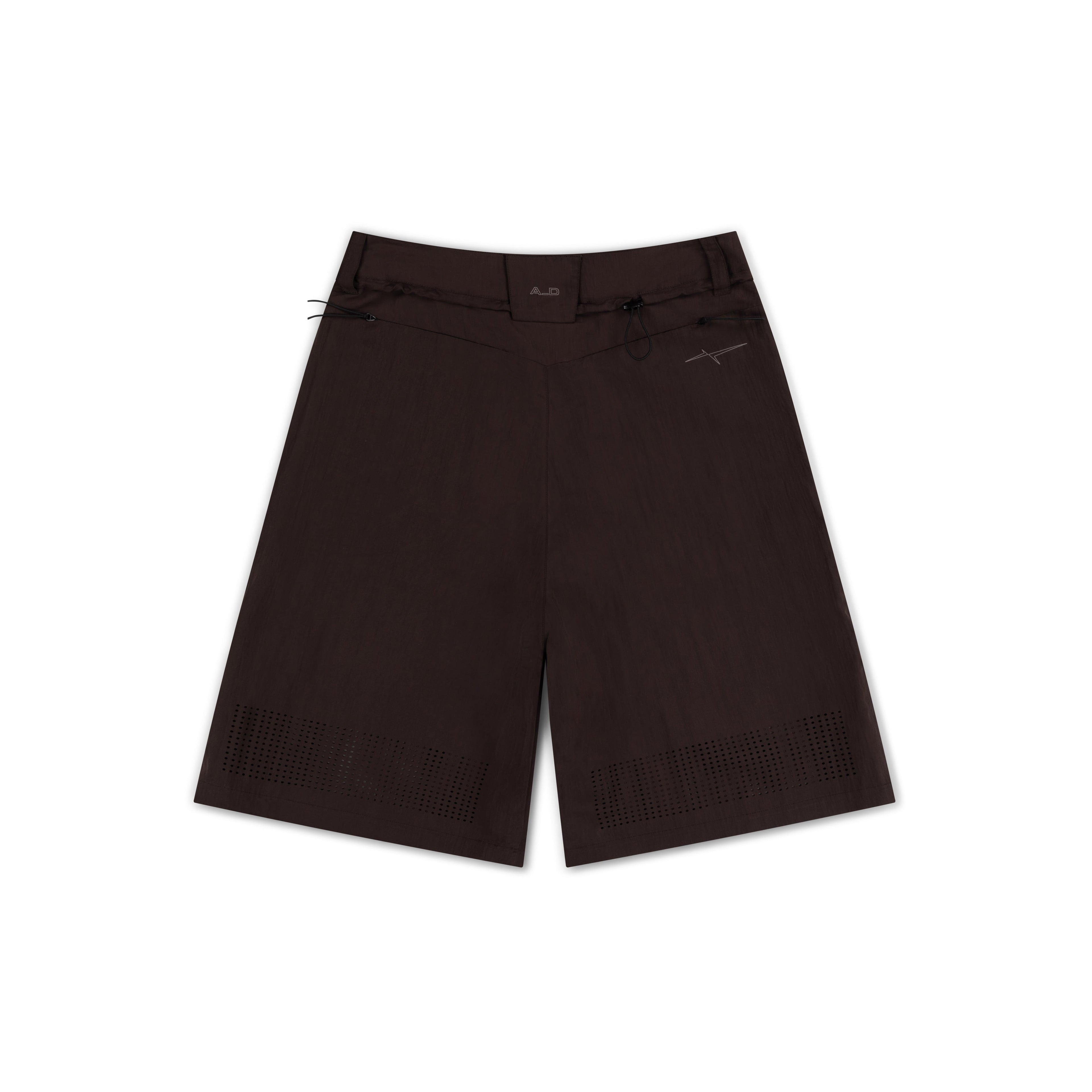 VENTILATED SHORTS - MAHOGANY