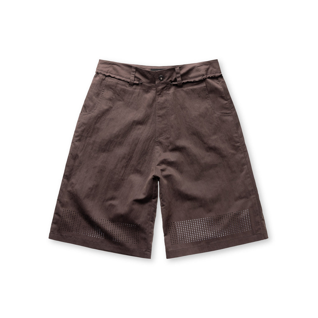 VENTILATED SHORTS - MAHOGANY