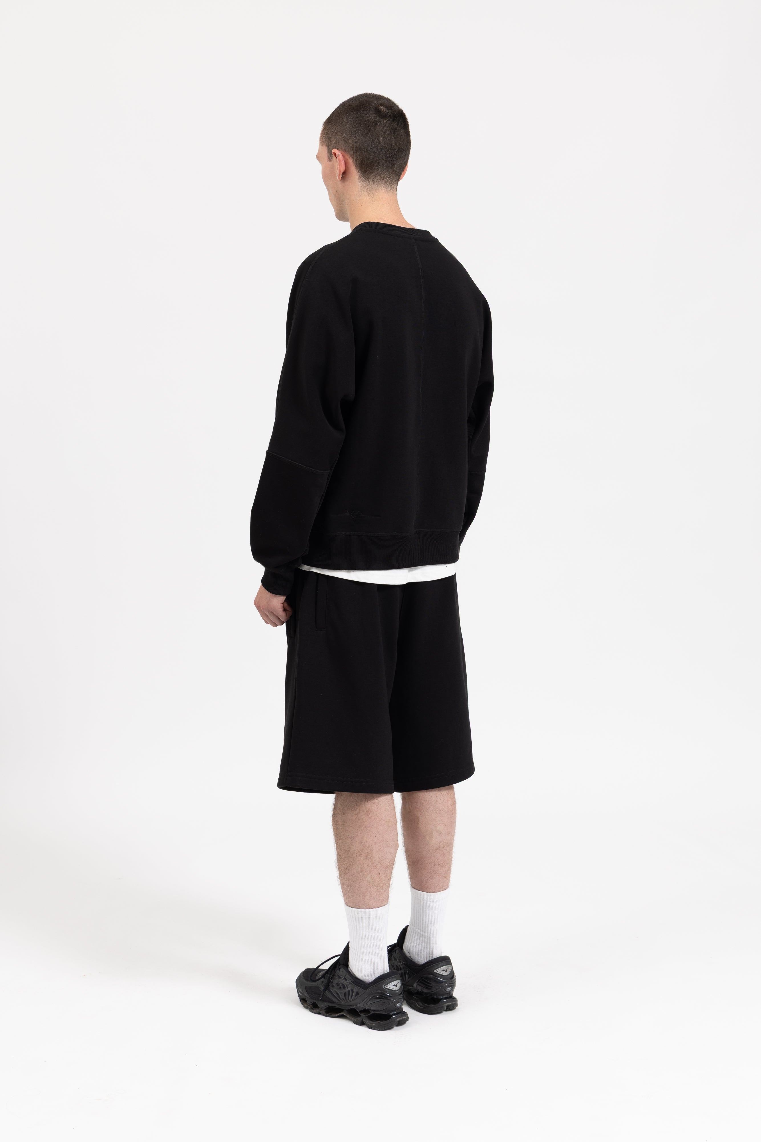 DRIFT JOGGER SHORTS - TRUE BLACK