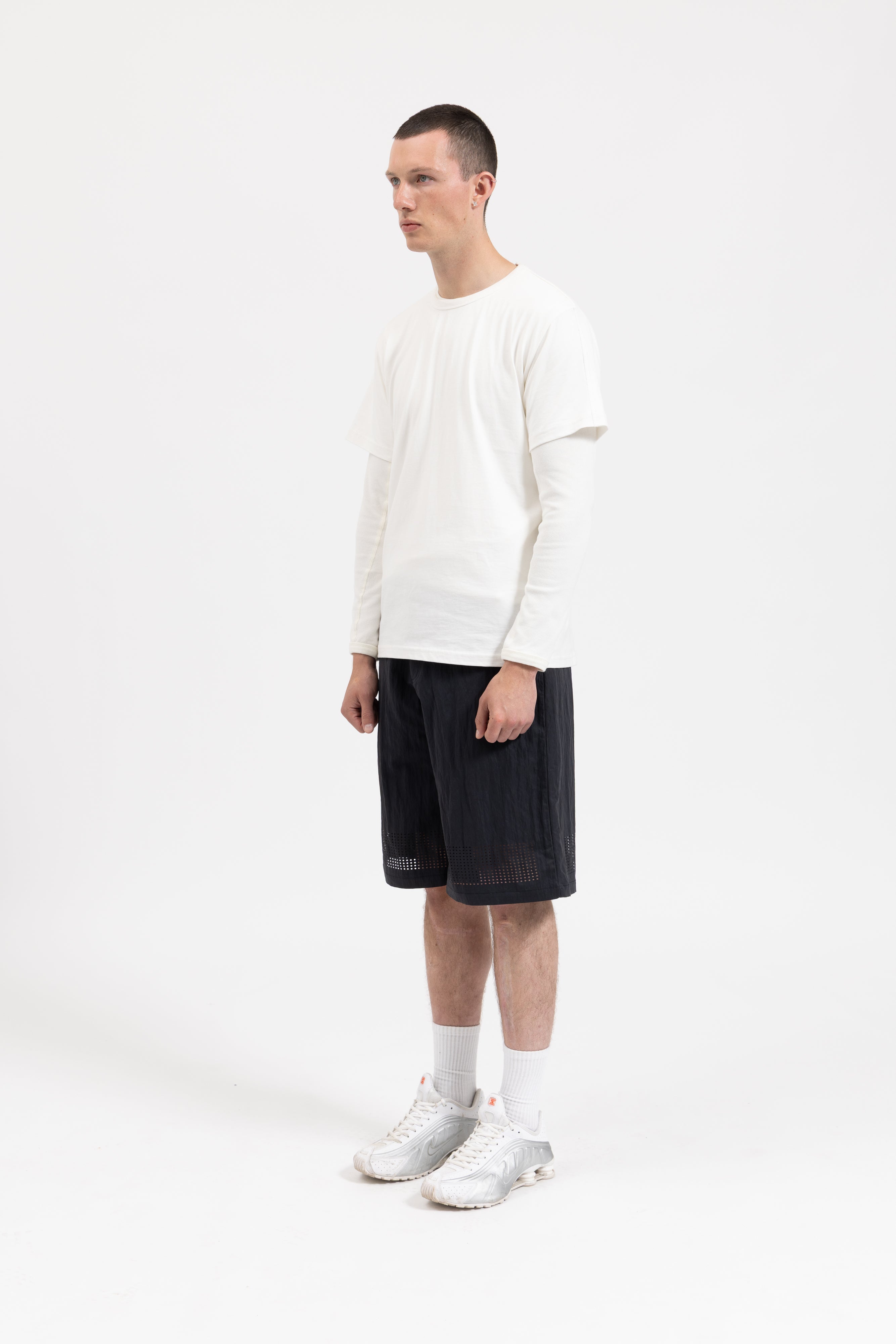 VENTILATED SHORTS - OBSIDIAN