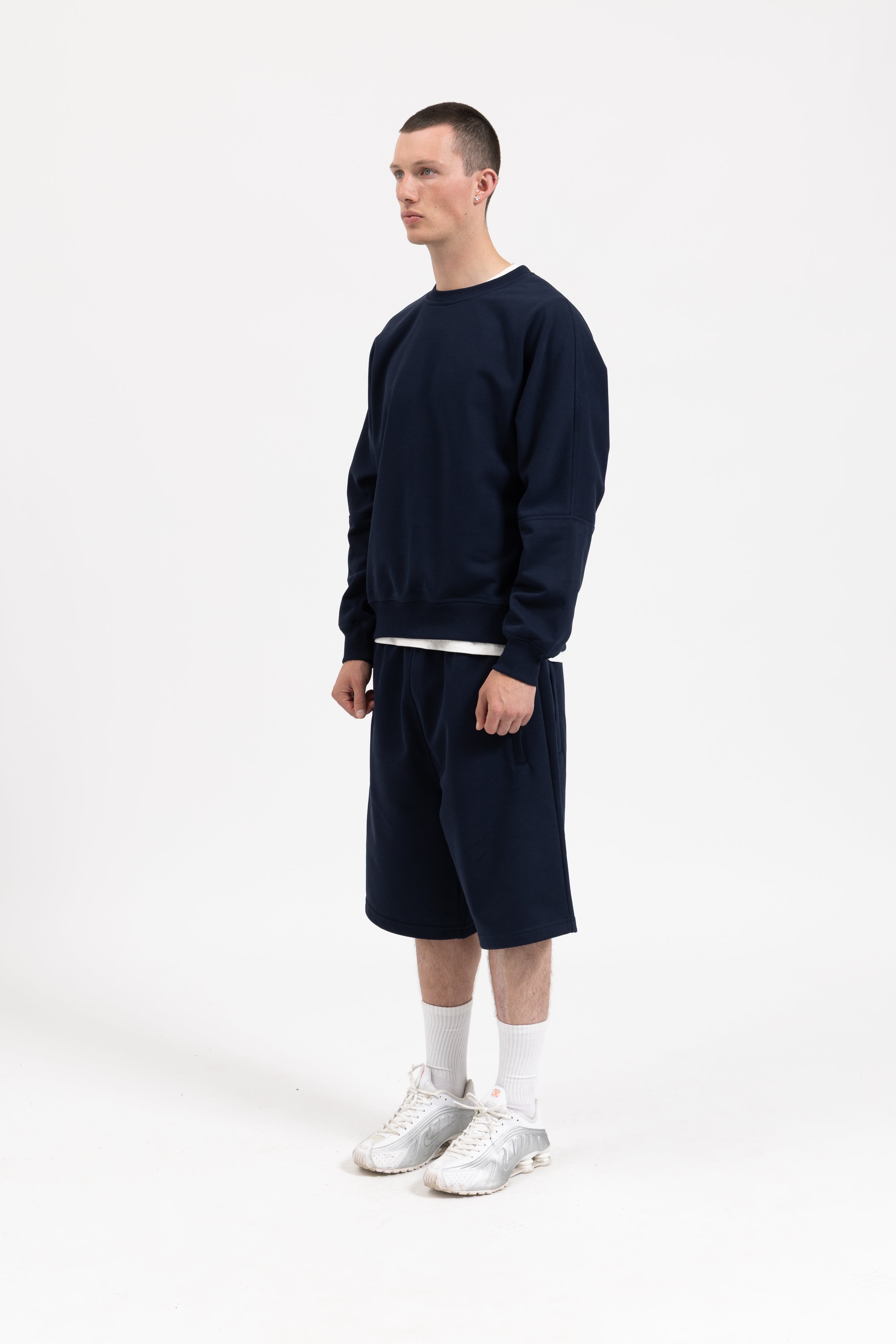 DRIFT JOGGER SHORTS - NAVY