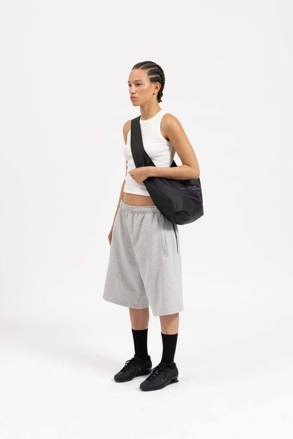 DRIFT JOGGER SHORTS -  GREY