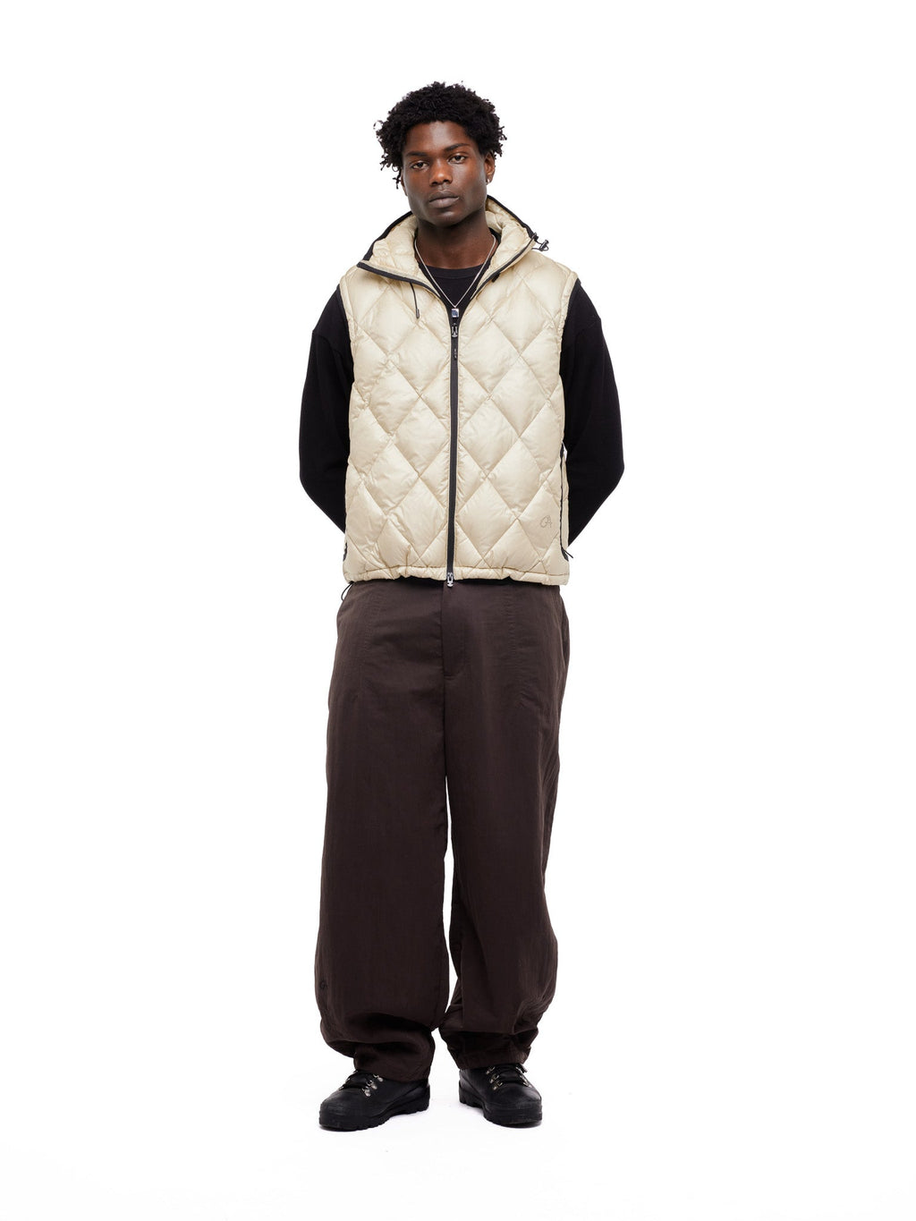 GA AEROWEAVE TROUSERS - MAHOGANY