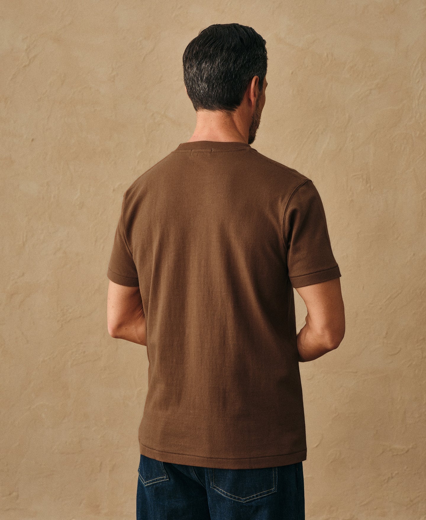 Regular Fit Heavyweight Tubular Jersey T-Shirt