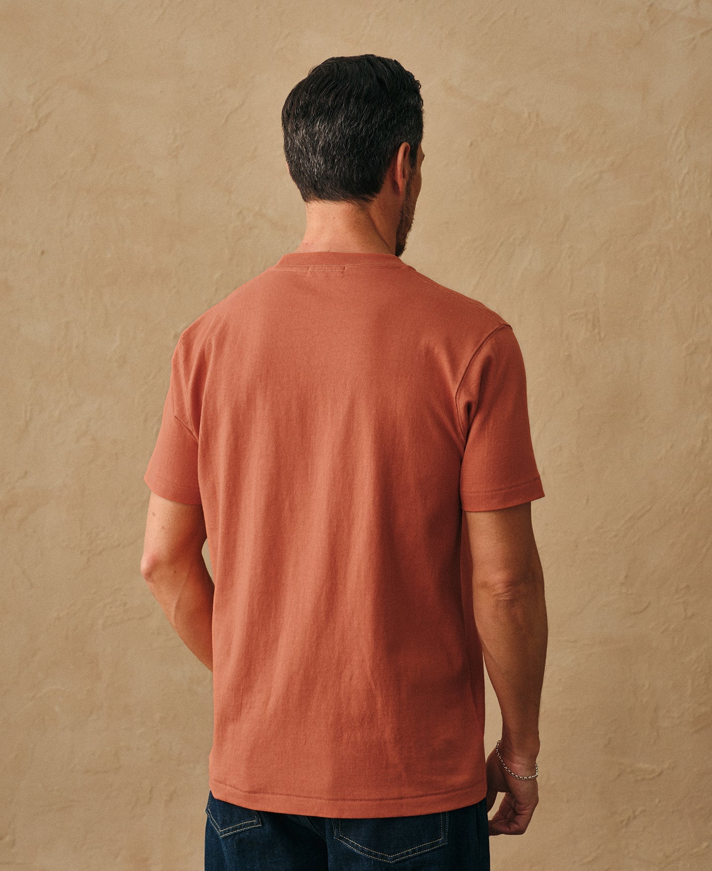 Regular Fit Heavyweight Tubular Jersey T-Shirt