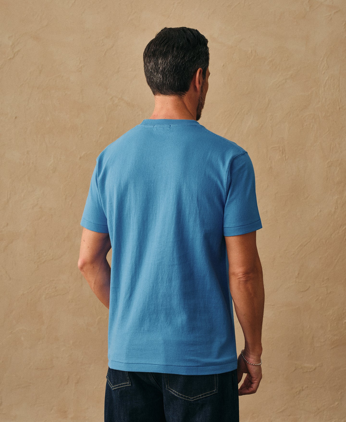 Regular Fit Heavyweight Tubular Jersey T-Shirt