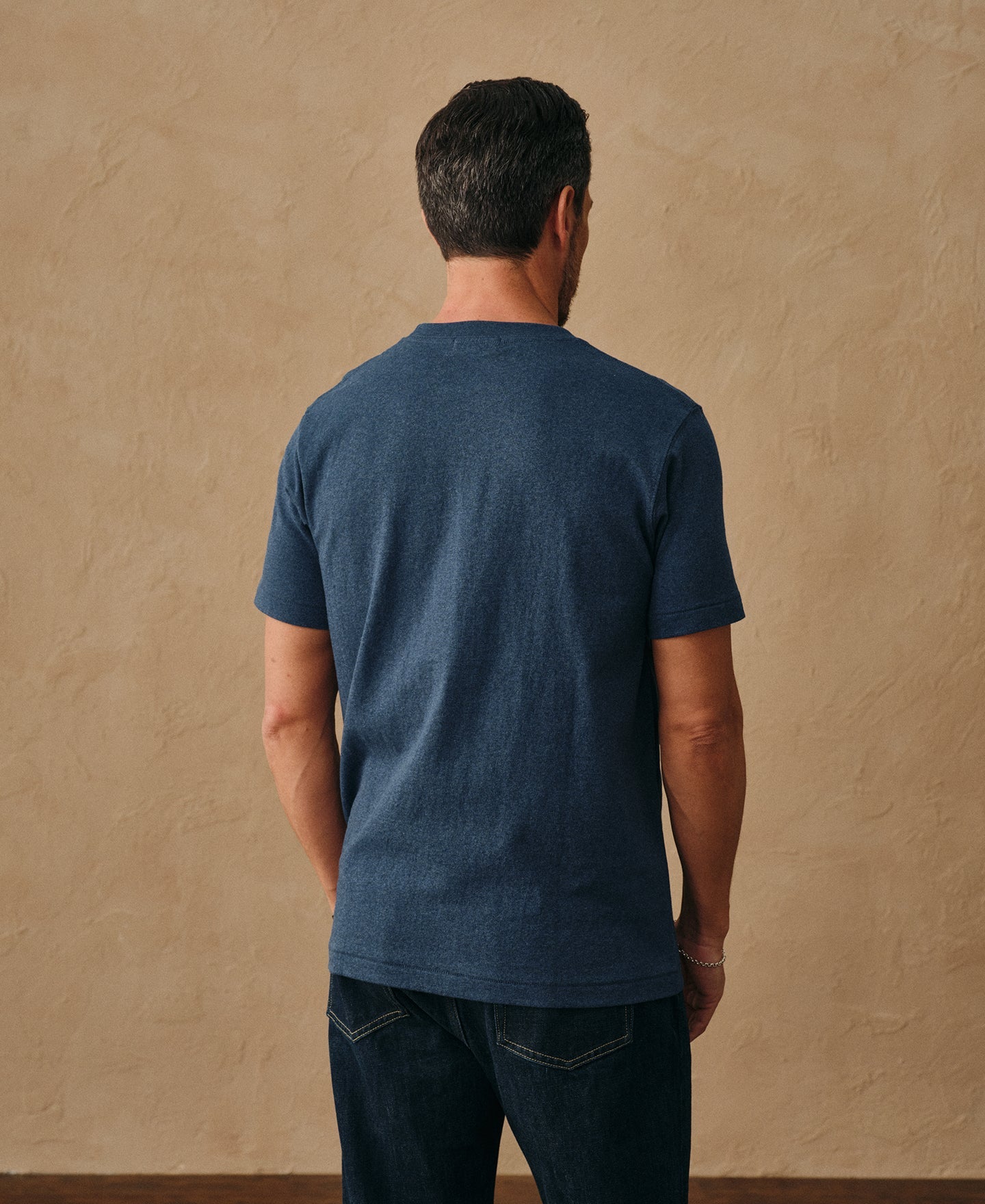 Regular Fit Heavyweight Tubular Jersey T-Shirt