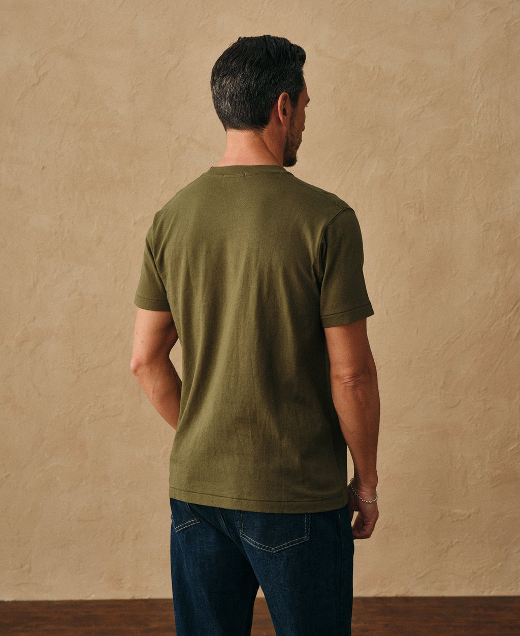Regular Fit Heavyweight Tubular Jersey T-Shirt