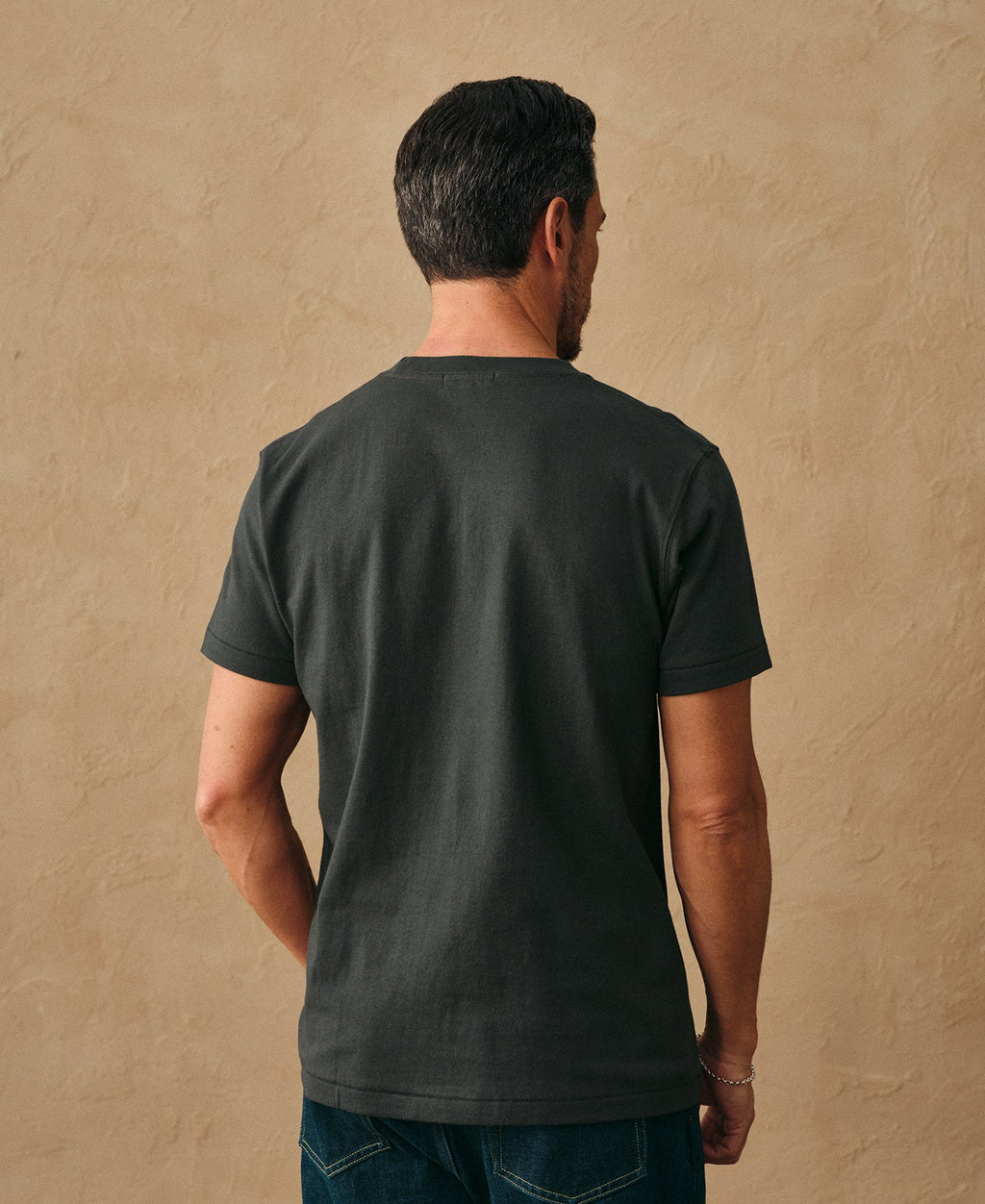 Regular Fit Heavyweight Tubular Jersey T-Shirt