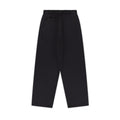 GA SIGNATURE UNCUFFED JOGGERS - BLACK