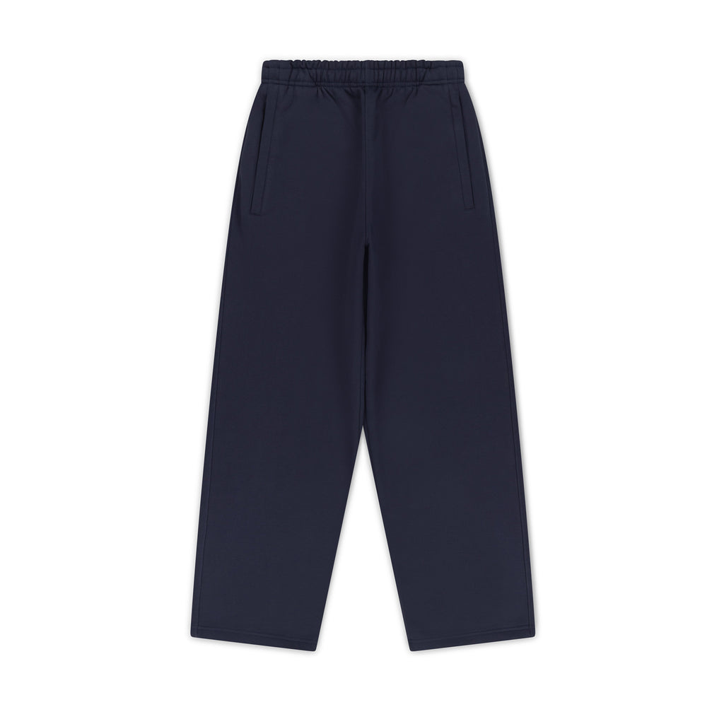 SIGNATURE UNCUFFED JOGGERS - NAVY