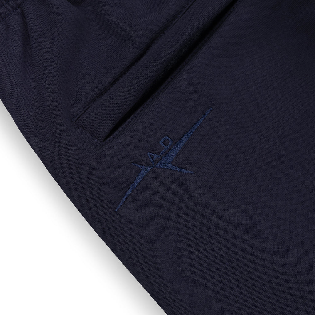 SIGNATURE UNCUFFED JOGGERS - NAVY