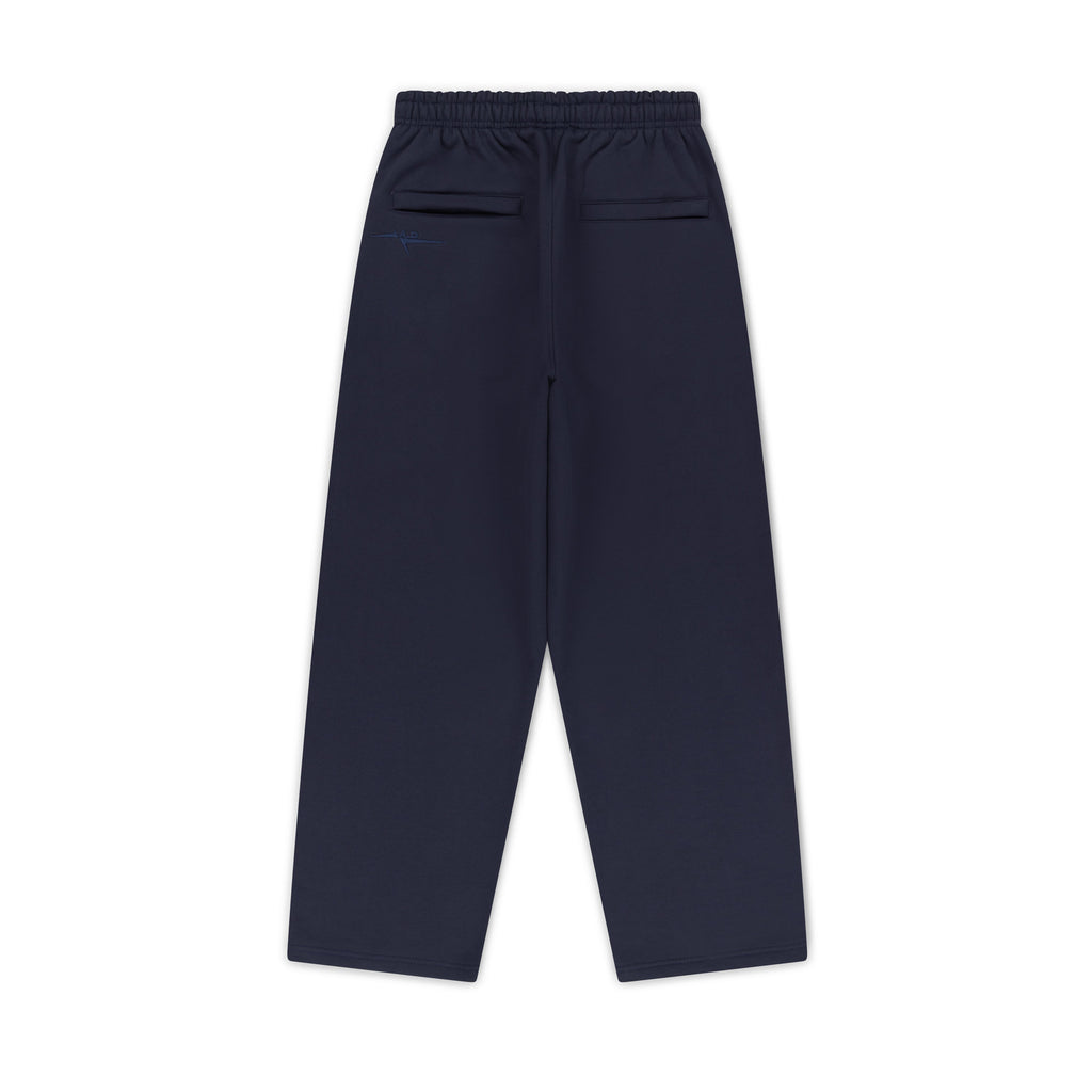 SIGNATURE UNCUFFED JOGGERS - NAVY