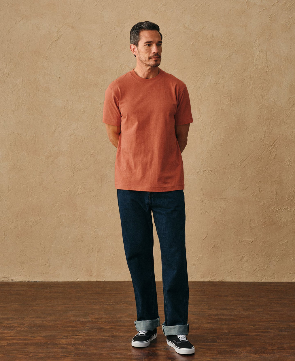 Regular Fit Heavyweight Tubular Jersey T-Shirt