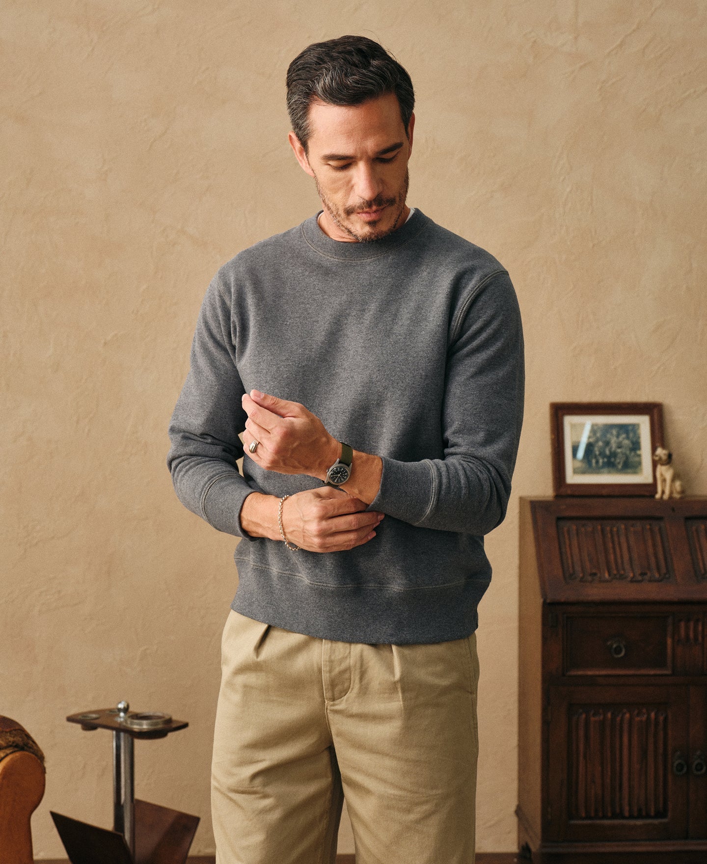 Loopwheel Tubular French Terry Sweatshirt