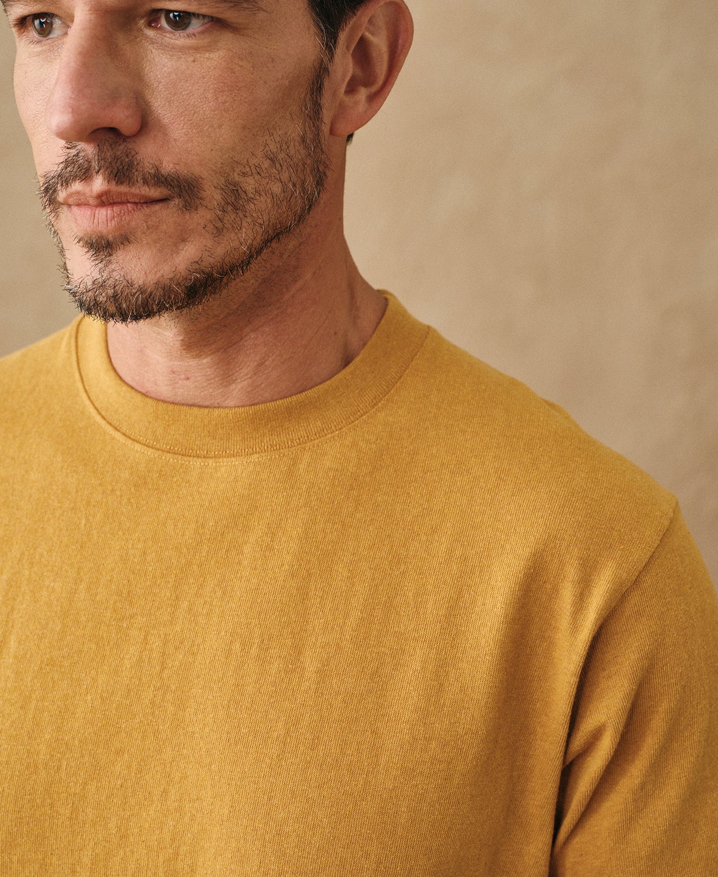 Regular Fit Heavyweight Tubular Jersey T-Shirt
