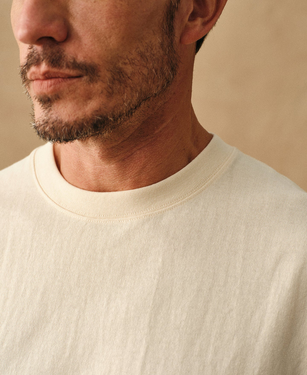 Regular Fit Heavyweight Tubular Jersey T-Shirt